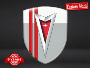 Pontiac Emblemas Auto Resistentes Alta Calidad Profesional